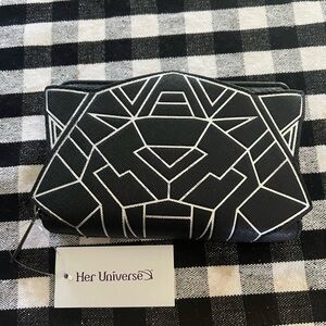 Loungefly Marvel Black Panther Wakanda Forever Zip Around Wallet Geometric